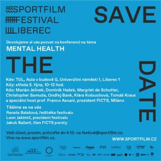 SPORTFILM pozvanka KONFERENCE Mental Health 5.10.